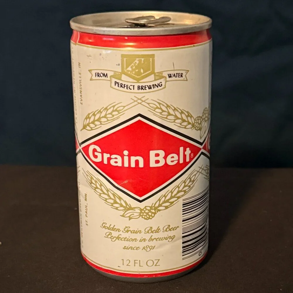 Grain Belt Golden Grain Vintage Beer Can